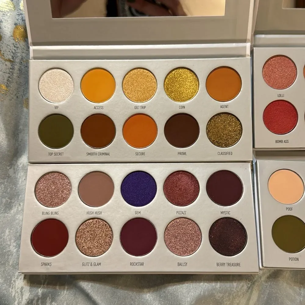 Jaclyn Hill X Morphe Eyeshadow THE VAULT Palette Set of‎ 4 Authentic makeup